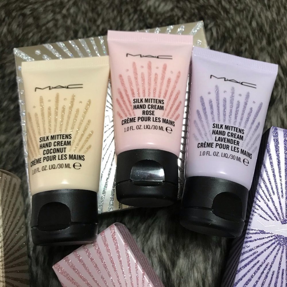 MAC Silk Mittens Hand Cream Trio Collection *NIB*